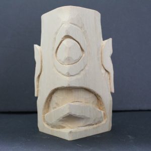 Bertha - Bass Wood Carving 3x3x6