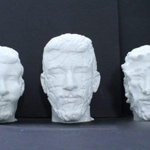 Inside The Mind of a Rambling Madman - 3D Printed Sculptures