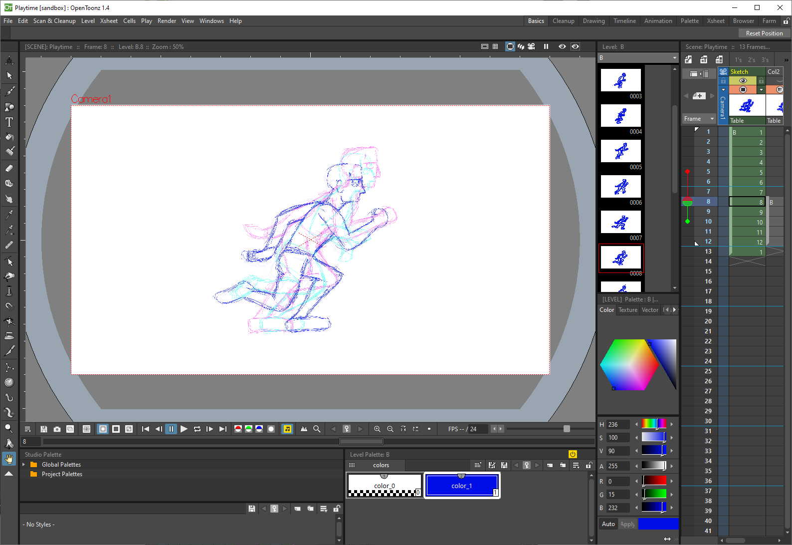 OpenToonz: 2D Animation – Monmouth Animation Instruction Pages