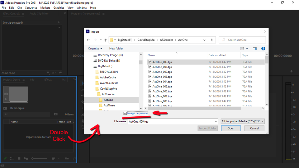 Finishing your animation: Editing with Premiere Pro – Monmouth ...
