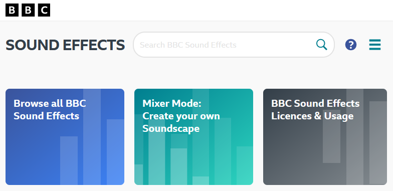BBC Sound Archive Screenshot