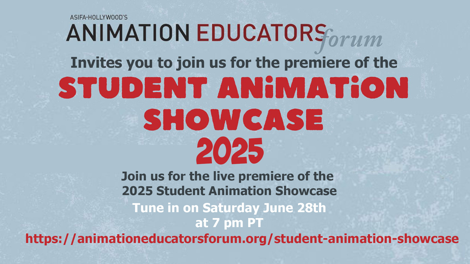 Student Animation Showcase 2025 – Monmouth Animation